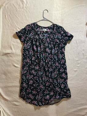 Aria Collection Floral Nightgown Size XL